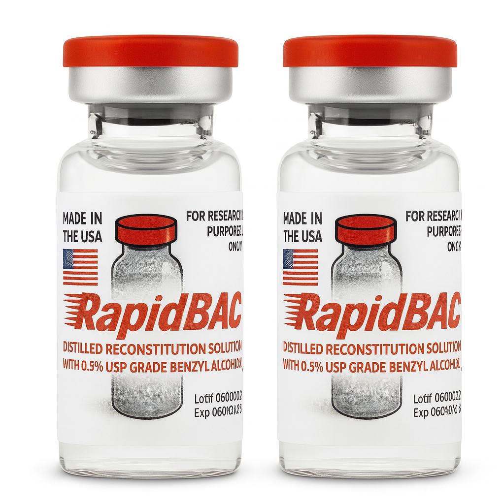 Two 20 ml Vials of Bacteriostatic Water